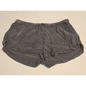 Aerie Women's Paper‎ Bag Style Shorts With Fabric Tie Belt Size Medium